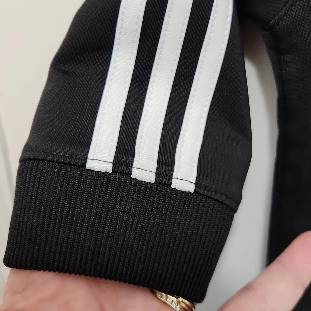 NWT Adidas Black Infant Track Jacket Size 6 months